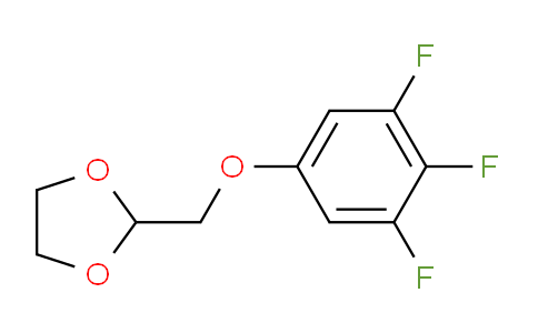 CAS No. 1443353-94-3, 2-((3,4,5-Trifluorophenoxy)methyl)-1,3-dioxolane