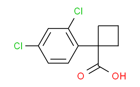 CAS No. 151157-50-5, 1-(2,4-Dichlorophenyl)cyclobutanecarboxylic Acid