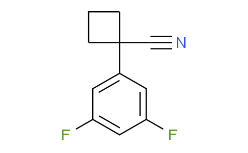 CAS No. 1249471-25-7, 1-(3,5-Difluorophenyl)cyclobutanecarbonitrile