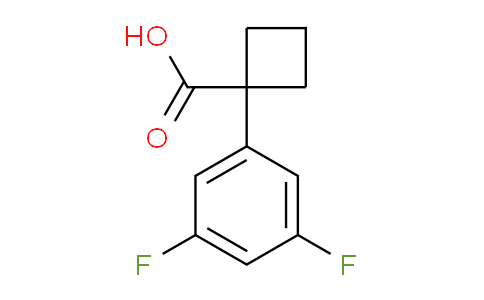 CAS No. 1249568-55-5, 1-(3,5-Difluorophenyl)cyclobutanecarboxylic Acid