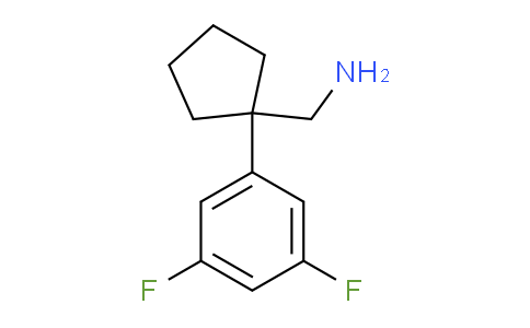 CAS No. 1249650-13-2, 1-(3,5-Difluorophenyl)cyclopentanemethanamine