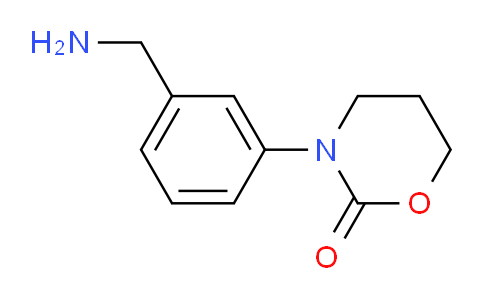 CAS No. 1250502-21-6, 3-(3-(Aminomethyl)phenyl)-1,3-oxazinan-2-one