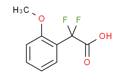CAS No. 1250773-62-6, 2,2-Difluoro-2-(2-methoxyphenyl)acetic Acid