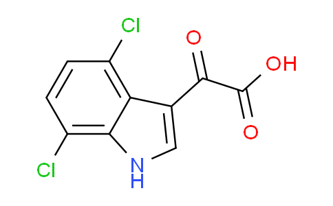 CAS No. 1514155-85-1, 2-(4,7-Dichloro-3-indolyl)-2-oxoacetic Acid