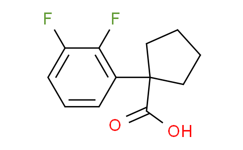 CAS No. 1260675-77-1, 1-(2,3-Difluorophenyl)cyclopentanecarboxylic Acid