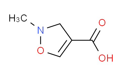 CAS No. 1260758-16-4, 2-Methyl-2,3-dihydroisoxazole-4-carboxylic acid