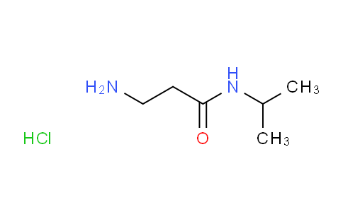 CAS No. 1170199-04-8, 3-Amino-N-isopropylpropanamide hydrochloride