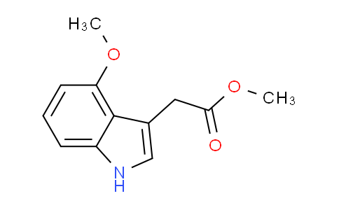 CAS No. 142653-08-5, Methyl 4-Methoxyindole-3-acetate