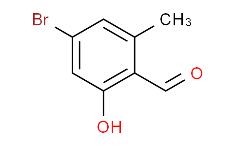 CAS No. 1427438-58-1, 4-Bromo-2-hydroxy-6-methylbenzaldehyde