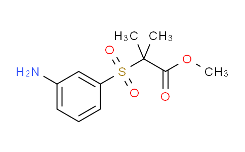 CAS No. 1443288-62-7, Methyl 2-((3-aminophenyl)sulfonyl)-2-methylpropanoate