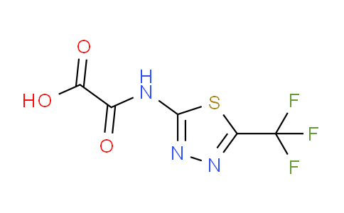 CAS No. 1158337-57-5, 2-Oxo-2-((5-(trifluoromethyl)-1,3,4-thiadiazol-2-yl)amino)acetic acid