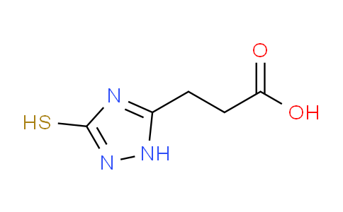 CAS No. 125907-88-2, 3-(3-Mercapto-1H-1,2,4-triazol-5-yl)propanoic acid