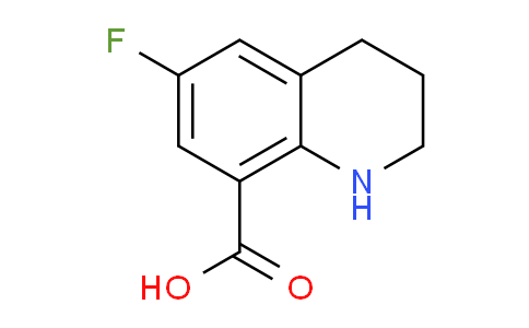 CAS No. 1823888-00-1, 6-Fluoro-1,2,3,4-tetrahydroquinoline-8-carboxylic acid