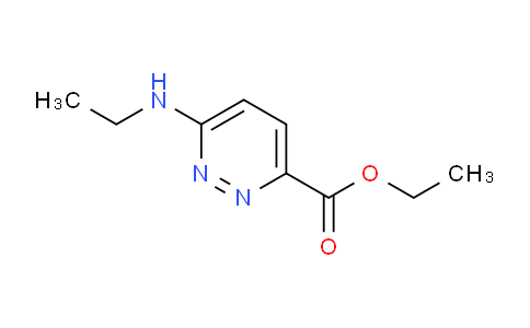 CAS No. 1823915-03-2, Ethyl 6-(Ethylamino)pyridazine-3-carboxylate