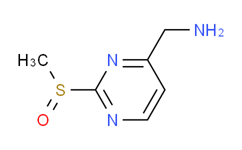 CAS No. 1823920-03-1, (2-(Methylsulfinyl)pyrimidin-4-yl)methanamine