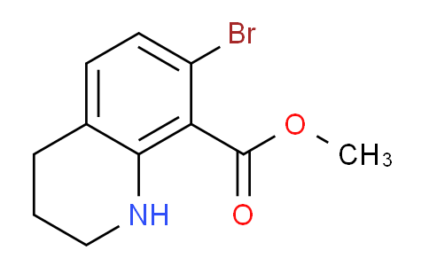 CAS No. 1823944-89-3, Methyl 7-bromo-1,2,3,4-tetrahydroquinoline-8-carboxylate