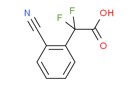 CAS No. 1824201-60-6, 2-(2-Cyanophenyl)-2,2-difluoroacetic Acid