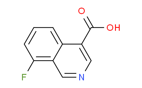 CAS No. 1824276-14-3, 8-Fluoroisoquinoline-4-carboxylic acid