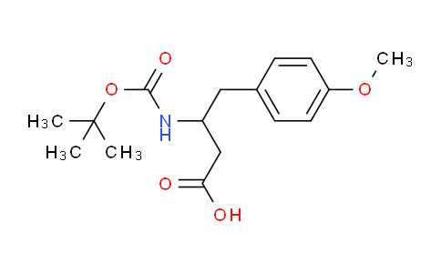 CAS No. 1824385-96-7, 3-(Boc-amino)-4-(4-methoxyphenyl)butyric Acid