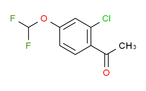 CAS No. 1824648-23-8, 1-(2-Chloro-4-(difluoromethoxy)phenyl)ethanone