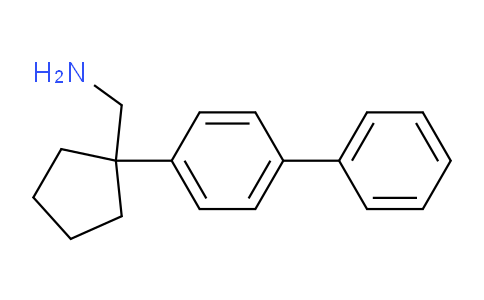 CAS No. 1368579-58-1, 1-(4-Biphenylyl)cyclopentanemethanamine
