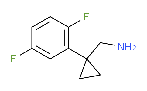 CAS No. 1368659-98-6, 1-(2,5-Difluorophenyl)cyclopropanemethanamine
