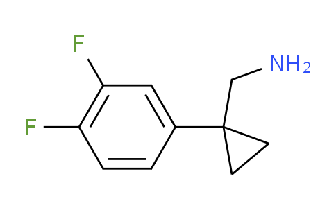 CAS No. 1368712-82-6, 1-(3,4-Difluorophenyl)cyclopropanemethanamine