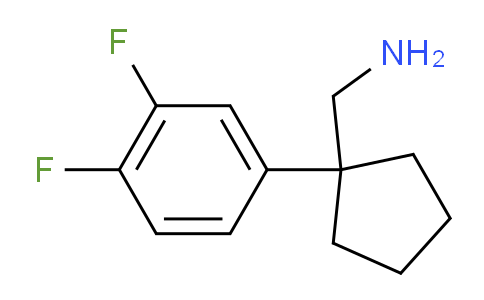 CAS No. 1368949-23-8, 1-(3,4-Difluorophenyl)cyclopentanemethanamine