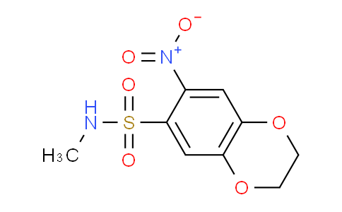 CAS No. 1370050-78-4, N-Methyl-7-nitro-2,3-dihydrobenzo[b][1,4]dioxine-6-sulfonamide
