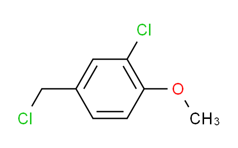 CAS No. 13719-57-8, 2-Chloro-4-(chloromethyl)-1-methoxybenzene