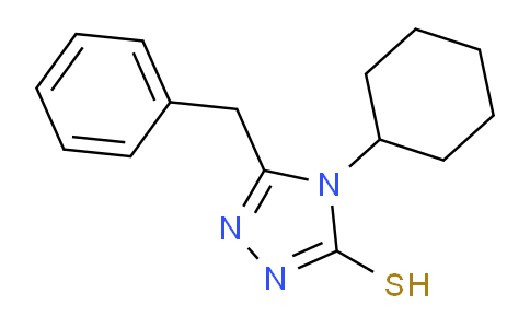 CAS No. 185301-14-8, 5-Benzyl-4-cyclohexyl-4H-1,2,4-triazole-3-thiol