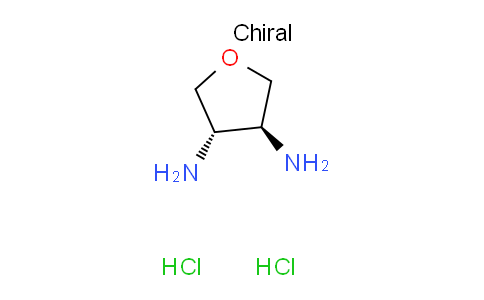 CAS No. 137279-45-9, trans-Tetrahydrofuran-3,4-diamine dihydrochloride