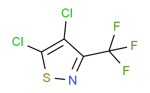 CAS No. 1429056-43-8, 4,5-Dichloro-3-(trifluoromethyl)-1,2-thiazole