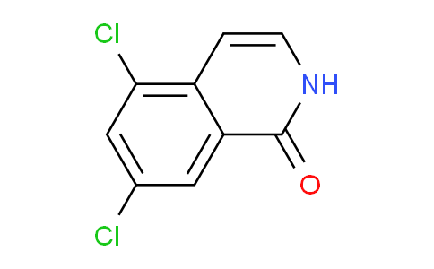 CAS No. 143074-76-4, 5,7-Dichloroisoquinolin-1(2H)-one