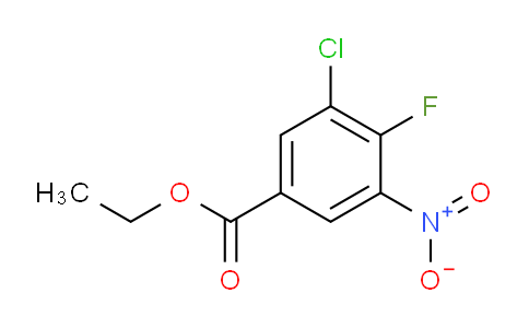 CAS No. 1431505-19-9, Ethyl 3-Chloro-4-fluoro-5-nitrobenzoate