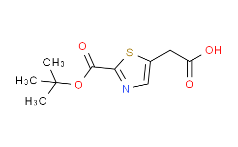 CAS No. 1823297-14-8, 2-(2-(TERT-BUTOXYCARBONYL)THIAZOL-5-YL)ACETIC ACID