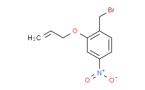CAS No. 1823359-23-4, 2-(Allyloxy)-4-nitrobenzyl Bromide