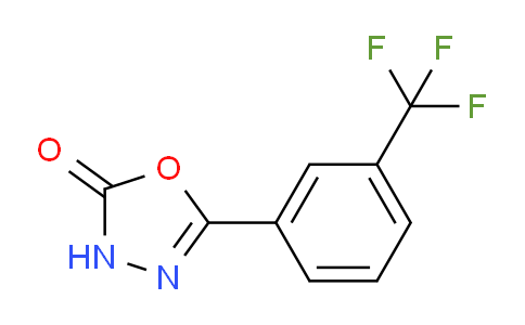 CAS No. 1334627-21-2, 5-[3-(Trifluoromethyl)phenyl]-3H-1,3,4-oxadiazol-2-one