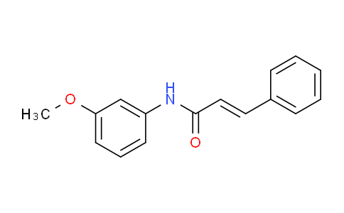CAS No. 127033-74-3, N-(3-Methoxyphenyl)cinnamamide