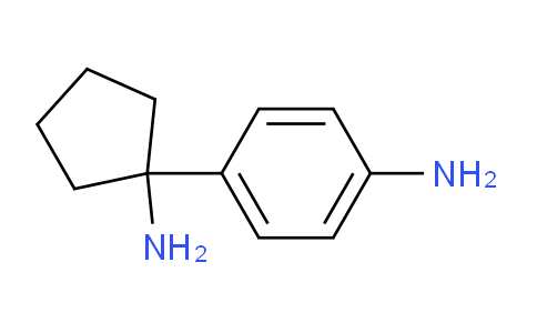 CAS No. 1270432-63-7, 4-(1-Aminocyclopentyl)aniline