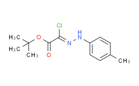 CAS No. 1000572-13-3, (Z)-tert-Butyl 2-chloro-2-(2-(p-tolyl)hydrazono)acetate