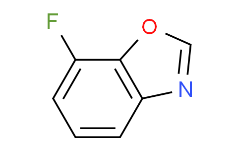 CAS No. 1267061-18-6, 7-Fluorobenzoxazole