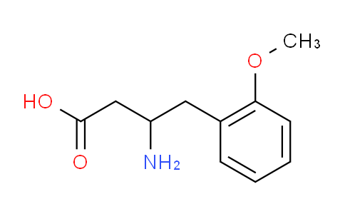 CAS No. 1267402-18-5, 3-Amino-4-(2-methoxyphenyl)butyric Acid