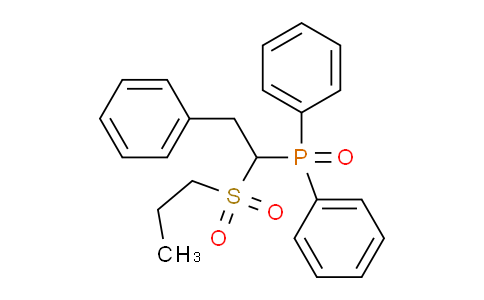 CAS No. 101610-44-0, Diphenyl(2-phenyl-1-(propylsulfonyl)ethyl)phosphine oxide