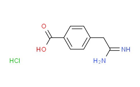 CAS No. 184576-64-5, 4-(2-Amino-2-iminoethyl)benzoic acid hydrochloride