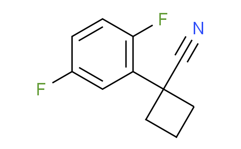 CAS No. 1260876-78-5, 1-(2,5-Difluorophenyl)cyclobutanecarbonitrile