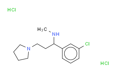 CAS No. 1311254-81-5, 1-PYRROLIDIN-3-(3'-CHLOROPHENYL)-3-METHYLAMINE-PROPANE 2HCL