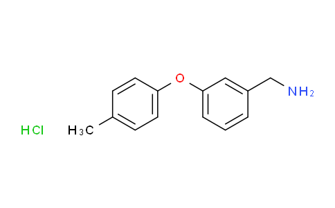 CAS No. 1170821-68-7, 3-(4-METHYLPHENOXY)BENZYLAMINE HCL