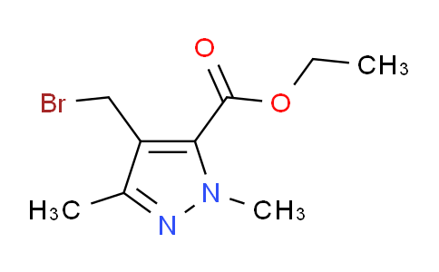 CAS No. 166313-49-1, Ethyl 4-(Bromomethyl)-1,3-dimethyl-1H-pyrazole-5-carboxylate