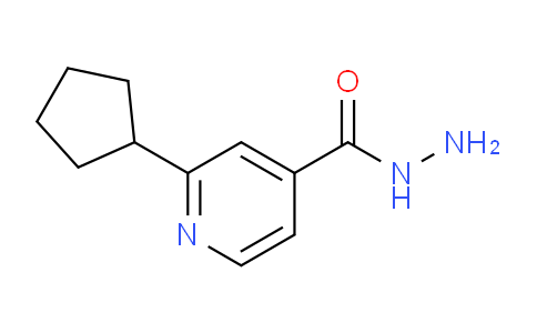 CAS No. 1706430-18-3, 2-Cyclopentylisonicotinohydrazide